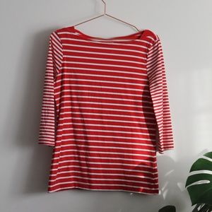 Red and White Striped Shirt
